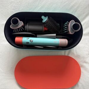 Dyson Multi-Styler Set in Red, Blue, and Pink